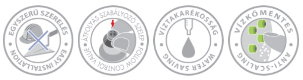 Mofém Basic Zuhanyszett Fix Zuhanytartóval Gégecsővel Kézizuhanyfejjel 275-0032-07